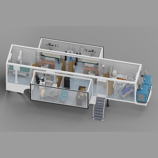 Mobiele kliniek (Op maat gemaakte medische eenheid)